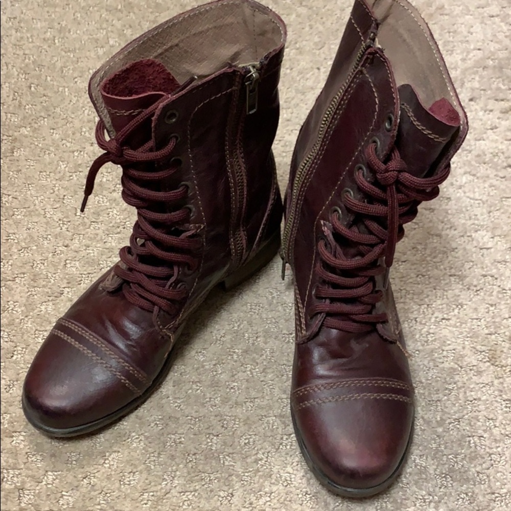 Steven Madden leather boots
